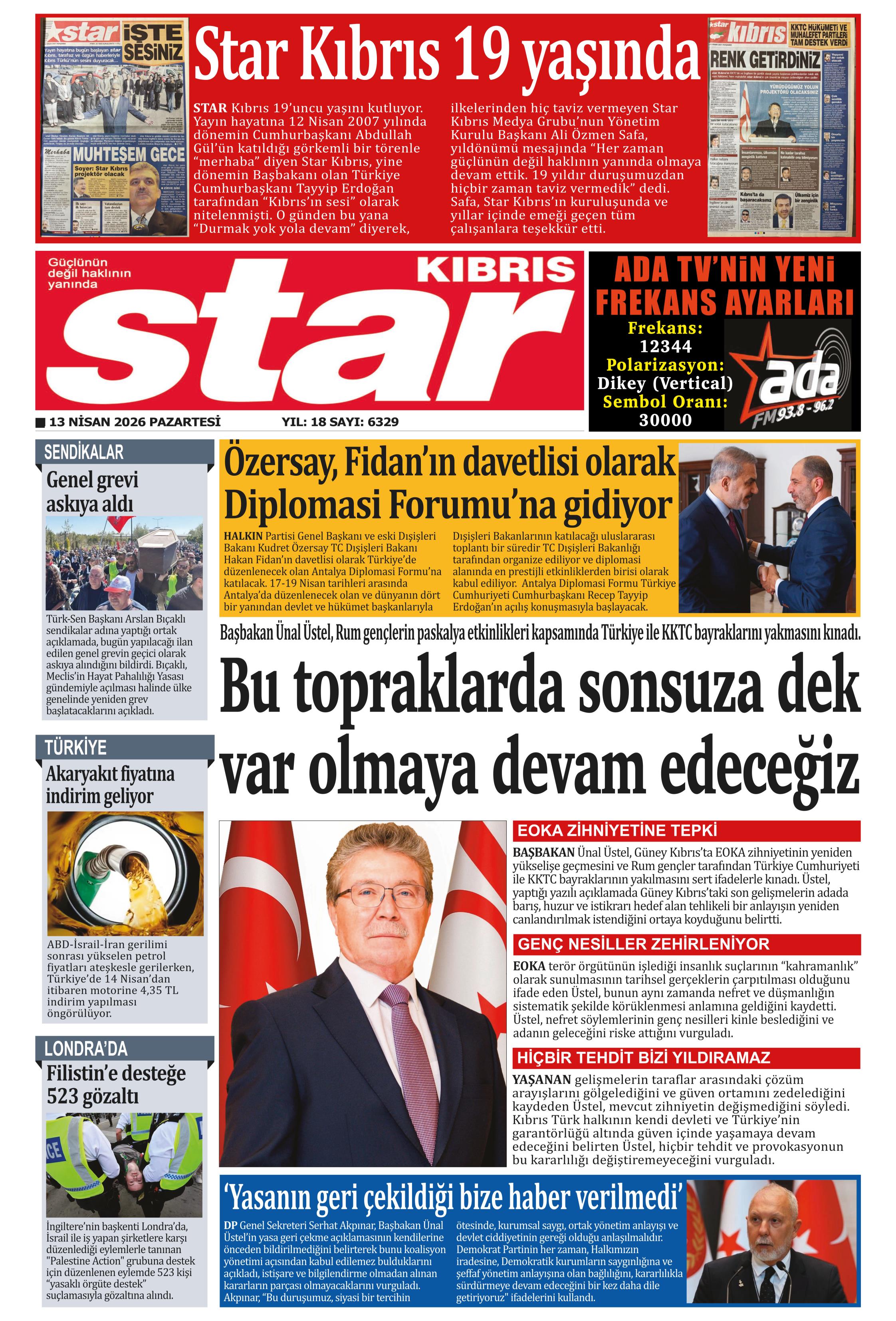 star-kibris gazetesi