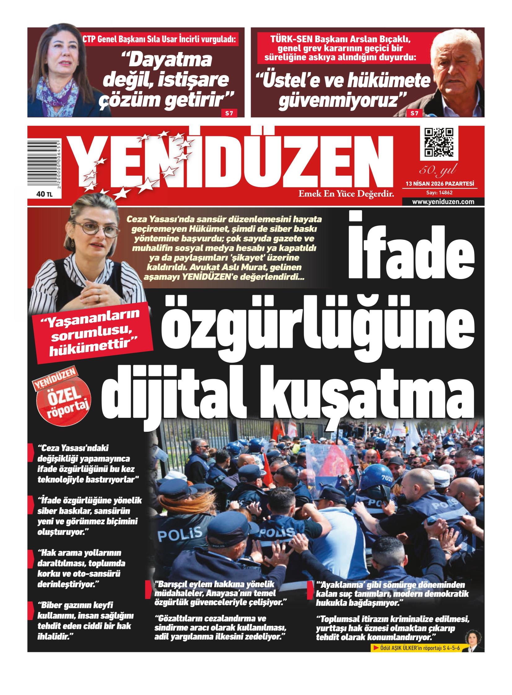 yeniduzen gazetesi
