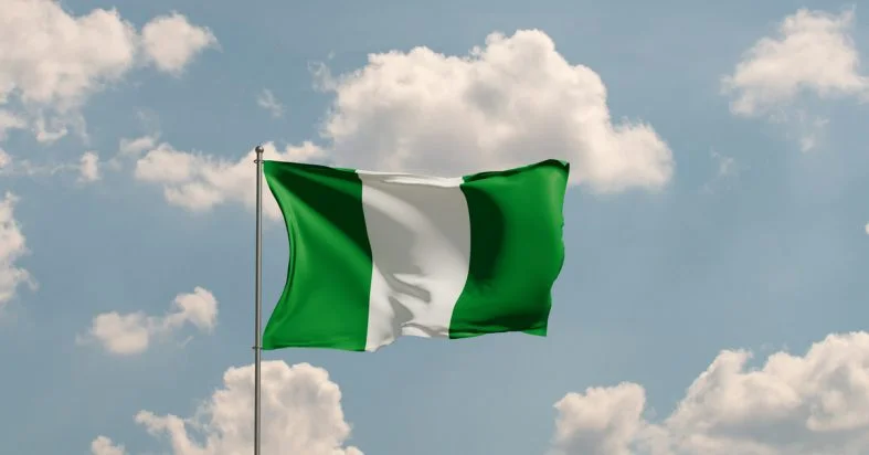 Flag Nigeria.