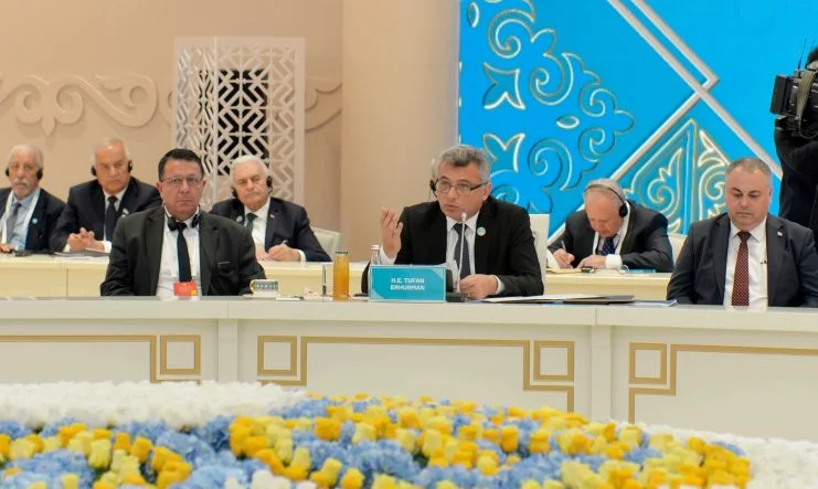 KKTC Cumhurbaşkanı Erhürman, Türk Devletleri Teşkilatı Gayriresmi Zirvesi'nde konuştu