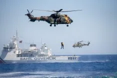 178211833213217816757647911750924623688Caner Gönyeli Tatbikatı deniz safhası yapıldı-1-so