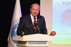 KKTC'nin 5. Cumhurbaşkanı Ersin Tatar, Kayseri'de konuştu: