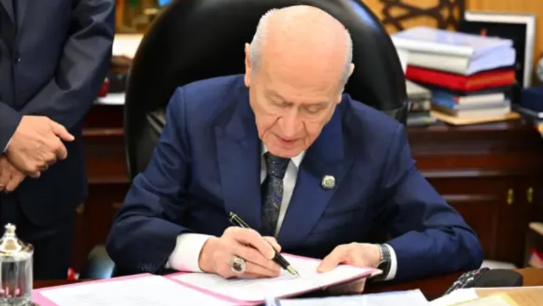 bahçeli imza