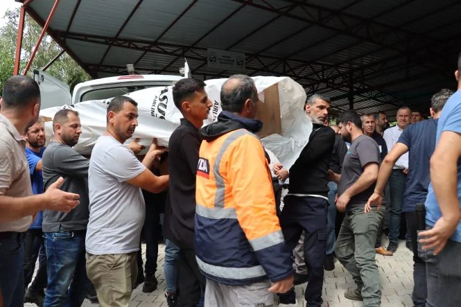 KKTC'de geminin batması sonucu hayatını kaybeden 2 kişinin cenazeleri Hatay'da defnedildi