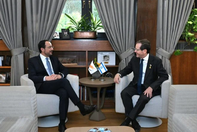 Isaac Herzog christodoulidis hristodulidis israil bakan