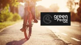 green pedal cycling