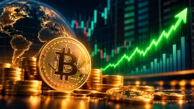 Altın Bitcoin ve Yükselen Piyasa Grafiği