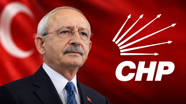 Kılıçdaroğlu ve CHP Logosu