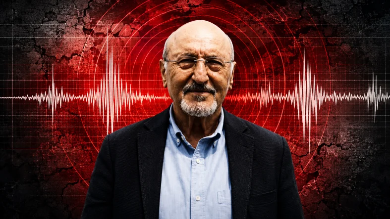 Kırmızı Sismik Alarm Portresi
