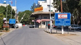 Kuzey Lefkoşa Sınır Kapısı Girişi