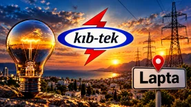 Lapta Günbatımında Kıbrıs Elektriği