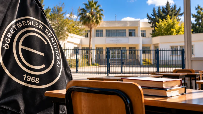 Öğretmenler Sendikası_ Boş Okul Avlusu
