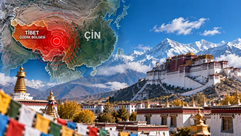 Tibet Depremi ve Himalaya Manzarası