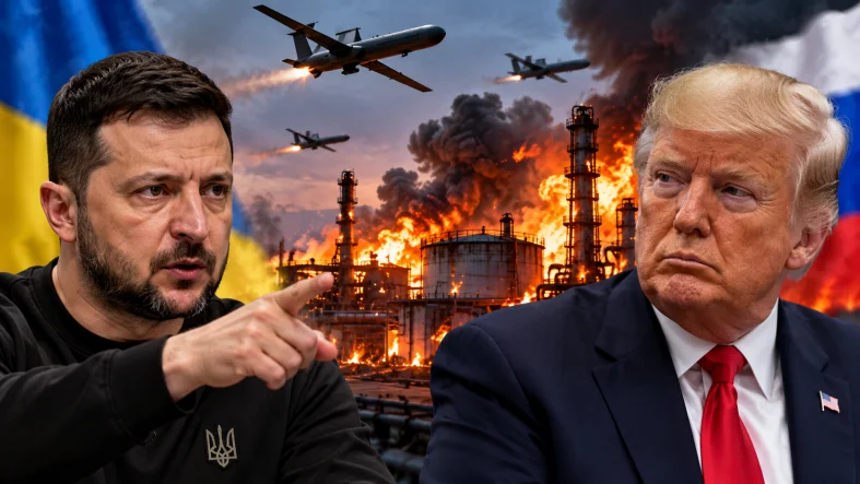 Zelenskiy ve Trump_ Ateş Altında Enerji Gerilimi